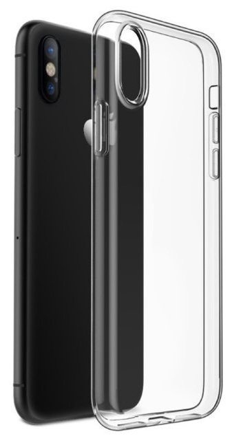 Чехол прозрачный для iPhone Xs Max силиконовый
